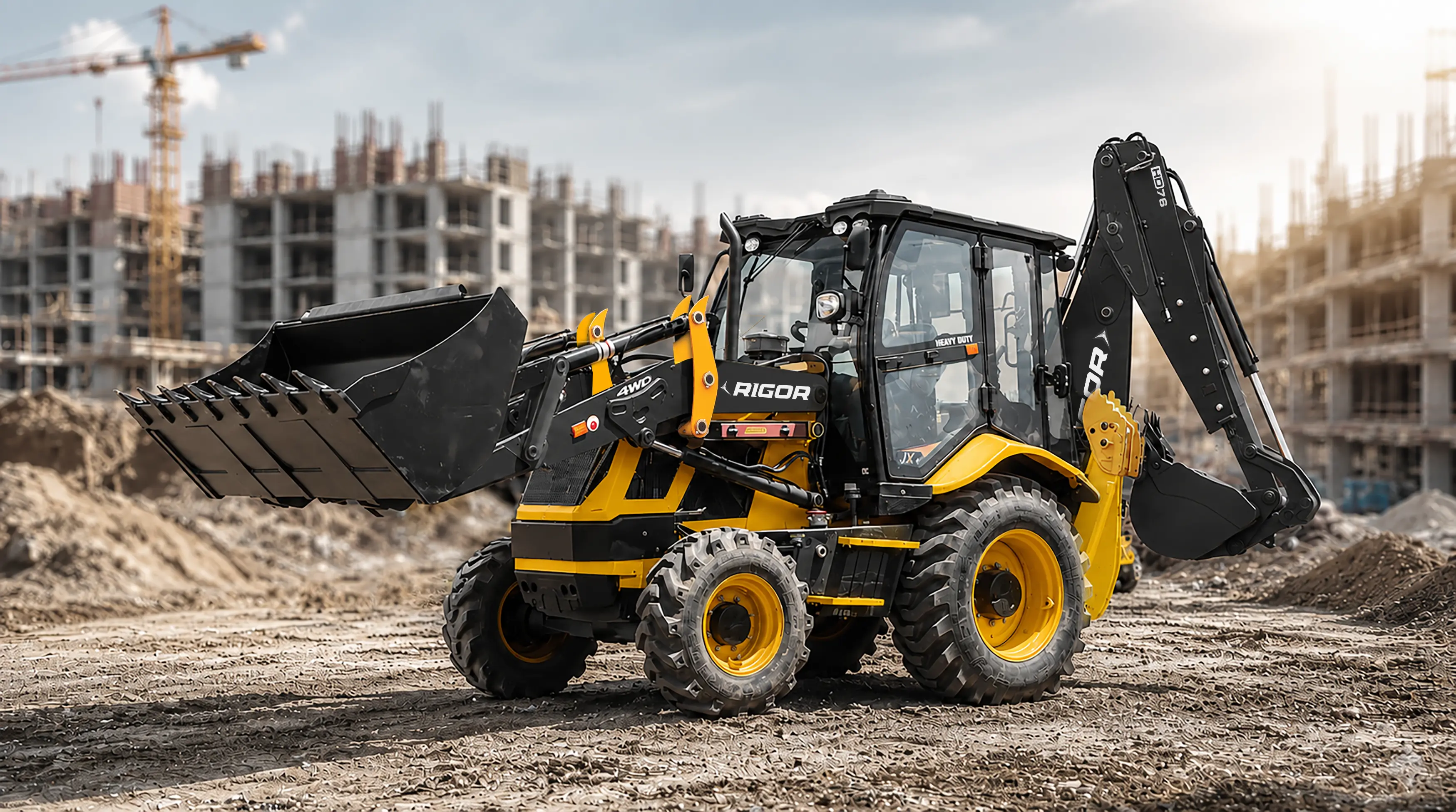 RIGOR HD76 BUTTERFLY - Construction Site