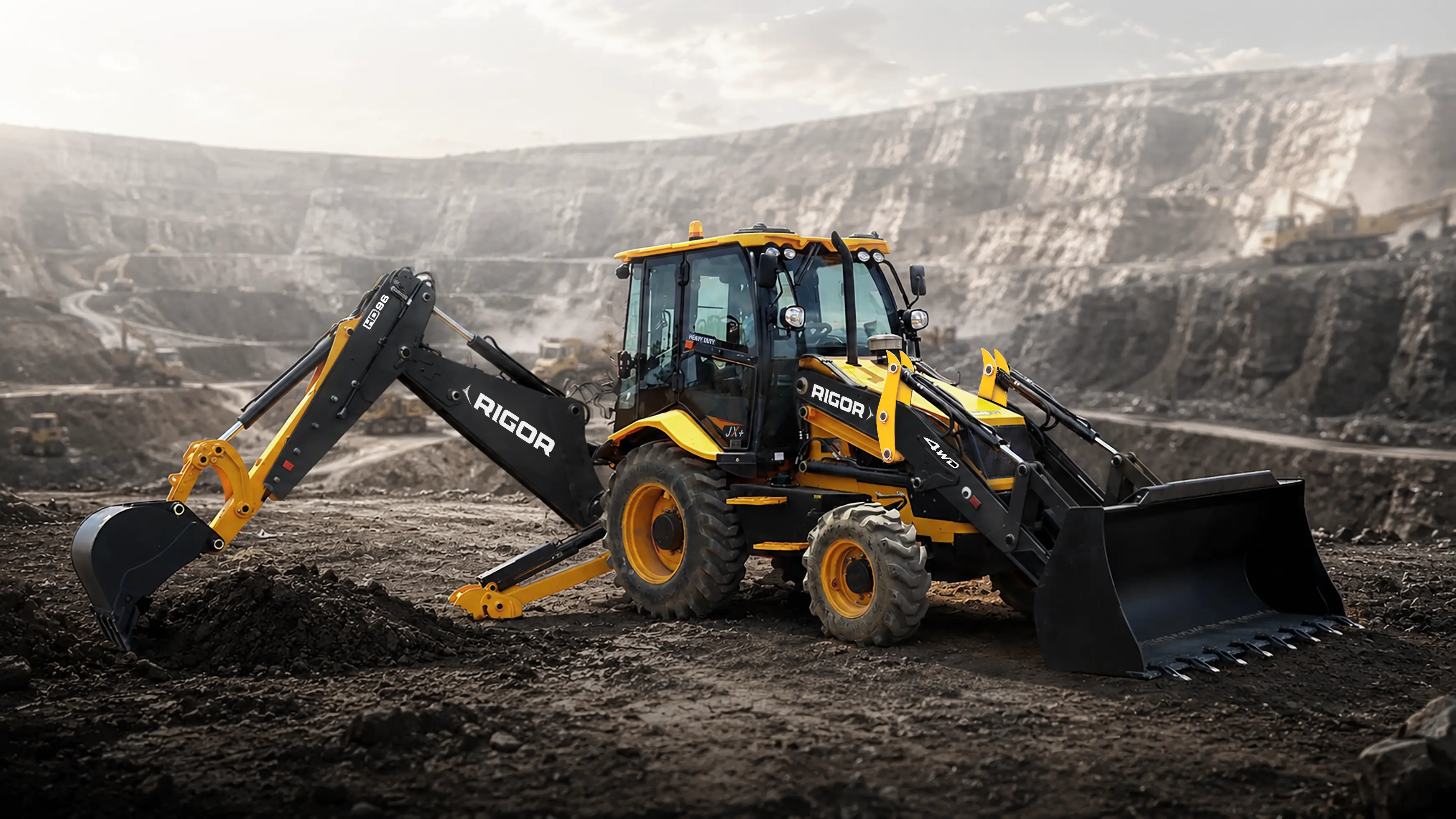 RIGOR HD96 BUTTERFLY - Mining Action